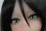 【即納・国内発送・送料無料】フルシリコン製ラブドール DollHouse168 95cm Bカップ腹筋系 Rika アニメヘッド