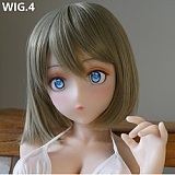【即納・国内発送・送料無料】フルシリコン製ラブドール DollHouse168 95cm Bカップ腹筋系 Rika アニメヘッド