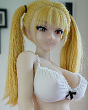 【即納・国内発送・送料無料】フルシリコン製ラブドール DollHouse168 95cm Bカップ腹筋系 Rika アニメヘッド