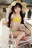 WAXDOLL 新型 106cm バスト平 #GB22-1 ヘッド リアルメイク付き フルシリコン製 ロリラブドール