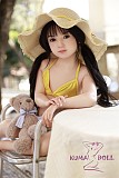 WAXDOLL 新型 106cm バスト平 #GB22-1 ヘッド リアルメイク付き フルシリコン製 ロリラブドール