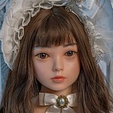 フルシリコン製ラブドール WAXDOLL 新型 110cm バスト平 R3ヘッド リアルメイク付き