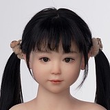 フルシリコン製ラブドール WAXDOLL 新型 110cm バスト平 R3ヘッド リアルメイク付き
