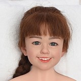 フルシリコン製ラブドール WAXDOLL 新型 110cm バスト平 R3ヘッド リアルメイク付き