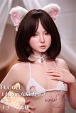 FUDOLL ラブドール 146cm  AA+カップ 曼一 ヘッド 新ボディー フルシリコン製  お姉様キャル 可愛い女の子 身長選択可能