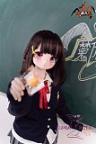 MOZU DOLL 130cm 露比 (Ruby) ヘッド バスト大 ビニール製頭部＋TPE製 ボディ 肌色＆眼球色＆メイク＆ウィッグ＆衣装は宣材写真と同じ