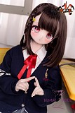 MOZU DOLL 130cm 露比 (Ruby) ヘッド バスト大 ビニール製頭部＋TPE製 ボディ 肌色＆眼球色＆メイク＆ウィッグ＆衣装は宣材写真と同じ