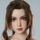 フルシリコン製ラブドール WAXDOLL 新型 142cm 貧乳 GD07R ヘッド リアルメイク付き