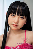 J-cute 149cm バスト平 AGD08 美郁（みく）ヘッド ラブドール フルシリコン製  LL団 リアルドール ピンクランジェリー