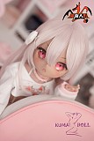 MOZU DOLL 65cm 愛嬌な黒ちゃん ソフトビニール製頭部 シリコン製 ボディ 肌色＆眼球色＆メイク＆ウィッグ＆衣装は宣材写真と同じ  3.5kg