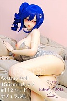 Aotume Doll アニメドール 155cm Hカップ #112ヘッド ヘッド及びボディー材質選択可能 アイドル 照れ顔