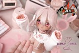 MOZU DOLL 65cm 愛嬌な黒ちゃん ソフトビニール製頭部 シリコン製 ボディ 肌色＆眼球色＆メイク＆ウィッグ＆衣装は宣材写真と同じ  3.5kg