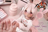 MOZU DOLL 65cm 愛嬌な黒ちゃん ソフトビニール製頭部 シリコン製 ボディ 肌色＆眼球色＆メイク＆ウィッグ＆衣装は宣材写真と同じ  3.5kg
