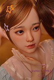 My Loli Waifu 148cm Bカップ Mia シリコン ヘッド  ラブドール TPE材質ボディー ヘッド材質選択可能 掲載画像はＭia シリコンヘッド 髪の植毛 +haruki シリコンヘッド 145cm Bカップ TPE製のボディー