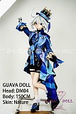 GUAVADOLL アニメドール ソフトビニール製ヘッド+TPE製ボディ 150cm Dカップ DM04芙卡洛斯 ヘッド M16ジョイント 他社と交換可能 138-150ＣＭのボディに適用 ナチュラル肌色