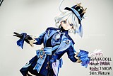 GUAVADOLL アニメドール ソフトビニール製ヘッド+TPE製ボディ 150cm Dカップ DM04芙卡洛斯 ヘッド M16ジョイント 他社と交換可能 138-150ＣＭのボディに適用 ナチュラル肌色