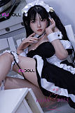 【超柔らかい超軽量版ボディ】フルシリコン製 FUDOLL 165cm Fカップ #32小北 口開閉機能+リアル口腔付き ラブドール メイド服
