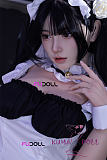 【超柔らかい超軽量版ボディ】フルシリコン製 FUDOLL 165cm Fカップ #32小北 口開閉機能+リアル口腔付き ラブドール メイド服
