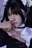【超柔らかい超軽量版ボディ】フルシリコン製 FUDOLL 165cm Fカップ #32小北 口開閉機能+リアル口腔付き ラブドール メイド服