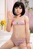 J-cute 133cm バスト平 AGD17 羽純（はずみ）ヘッド ラブドール ロり系 フルシリコン製 リアルドール Jアイドル風 LL団
