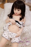 AXBDOLL 可愛いシリコン製頭部 GA13ヘッド+AT88TPEボディ ラブドール 新型88cm AAカップ 掲載画像のボディはリアルメイク付き
