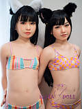 J-cute 149cm バスト平 AGD08 美郁（みく）ヘッド ラブドール フルシリコン製 リアルドール しろねこ 猫耳 LL団