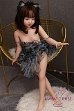 AXBDOLL 可愛い顔 フルシリコン製 GB02ヘッド+AT100-1ボディ ラブドール 新型100cm AAカップ 掲載画像のボディはリアルメイク付き