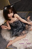 AXBDOLL 可愛い顔 フルシリコン製 GB02ヘッド+AT100-1ボディ ラブドール 新型100cm AAカップ 掲載画像のボディはリアルメイク付き