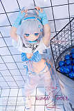 アニメドール ソフトビニール製ヘッド+シリコン製ボディ WM Dolls 140cm Bカップ #Y012ヘッド gogoショー服
