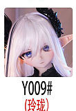 アニメドール ソフトビニール製ヘッド+TPE製ボディ WM Dolls 138cm Mini Y003ヘッド