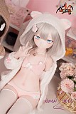 MOZU DOLL 85cm 萌芽＆鈴芽 オリジナルキャラ ソフトビニール製頭部 TPE製ボディ 肌色＆眼球色＆メイク＆ウィッグ＆衣装は宣材写真と同じ  6kg