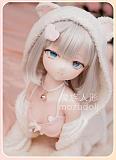 MOZU DOLL 85cm 萌芽＆鈴芽 オリジナルキャラ ソフトビニール製頭部 TPE製ボディ 肌色＆眼球色＆メイク＆ウィッグ＆衣装は宣材写真と同じ  6kg