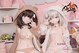 MOZU DOLL 85cm 萌芽＆鈴芽 オリジナルキャラ ソフトビニール製頭部 TPE製ボディ 肌色＆眼球色＆メイク＆ウィッグ＆衣装は宣材写真と同じ  6kg