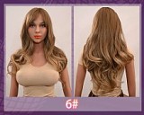 TPE製ラブドール WM Dolls 168cm Eカップ #443 金色カールヘア美人