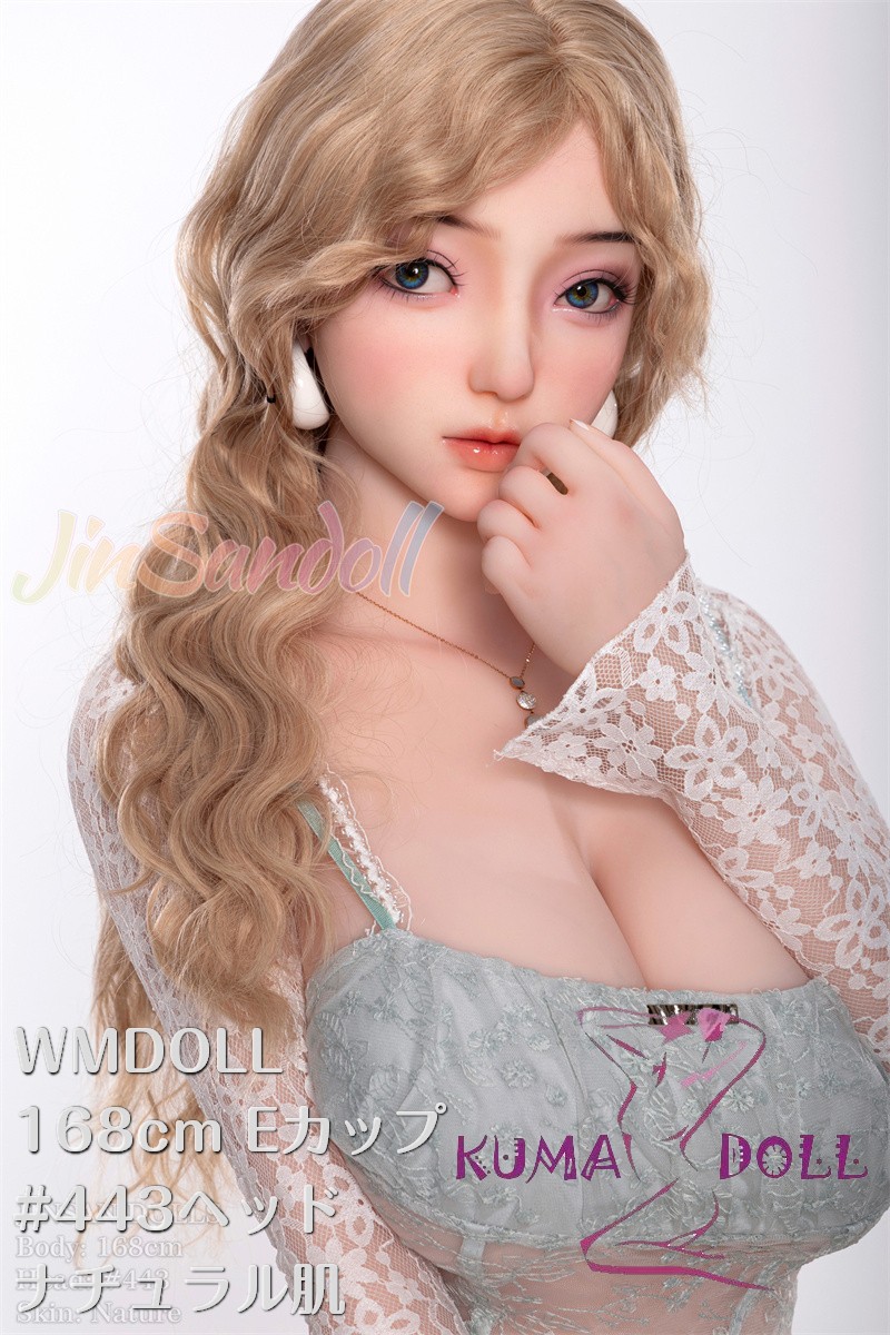 TPE製ラブドール WM Dolls 168cm Eカップ #443 金色カールヘア美人