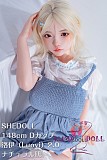 SHEDOLL 148cm Dカップ 洛伊（Luoyi）2.0 メイク③ラブドール  金髪妖精 ボディー材質など選択可能 カスタマイズ可能 掲載画像はフルシリコン製