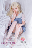 SHEDOLL 148cm Dカップ 洛伊（Luoyi）2.0 メイク③ラブドール  金髪妖精 ボディー材質など選択可能 カスタマイズ可能 掲載画像はフルシリコン製