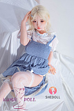 SHEDOLL 148cm Dカップ 洛伊（Luoyi）2.0 メイク③ラブドール  金髪妖精 ボディー材質など選択可能 カスタマイズ可能 掲載画像はフルシリコン製