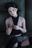 フルシリコン製ラブドール WAXDOLL 142cm 貧乳 GD13ヘッド リアルメイク付き コクチョウ