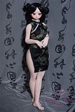 Mini Doll ミニドール セックス可能 新ボディ60XScm 普通乳 フルシリコン 妃筱 ヘッド 身長選択可能 中国風 チャイナドレス