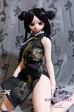 Mini Doll ミニドール セックス可能 新ボディ60XScm 普通乳 フルシリコン 妃筱 ヘッド 身長選択可能 中国風 チャイナドレス