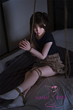 フルシリコン製ラブドール WAXDOLL 142cm 貧乳 GD06ヘッド リアルメイク付き 哀れな少女
