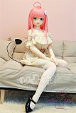 Aotume Doll シリコン頭部+TPE材質ボディ アニメドール 145cm Dカップ #114ヘッド 可愛い女の子 ピンク髪