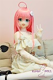 Aotume Doll シリコン頭部+TPE材質ボディ アニメドール 145cm Dカップ #114ヘッド 可愛い女の子 ピンク髪