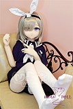 Aotume Doll ラブドール アニメドール 135cm Bカップ #115 新発売 掲載画像はTPE材質 クールな女の子 海軍風の女子学生服