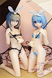 Aotume Doll ラブドール アニメドール 135cm Bカップ #115 新発売 掲載画像はTPE材質 クールな女の子 海軍風の女子学生服