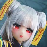 Aotume Doll シリコン頭部+TPE材質ボディ アニメドール 145cm Dカップ #114ヘッド 可愛い女の子 ピンク髪