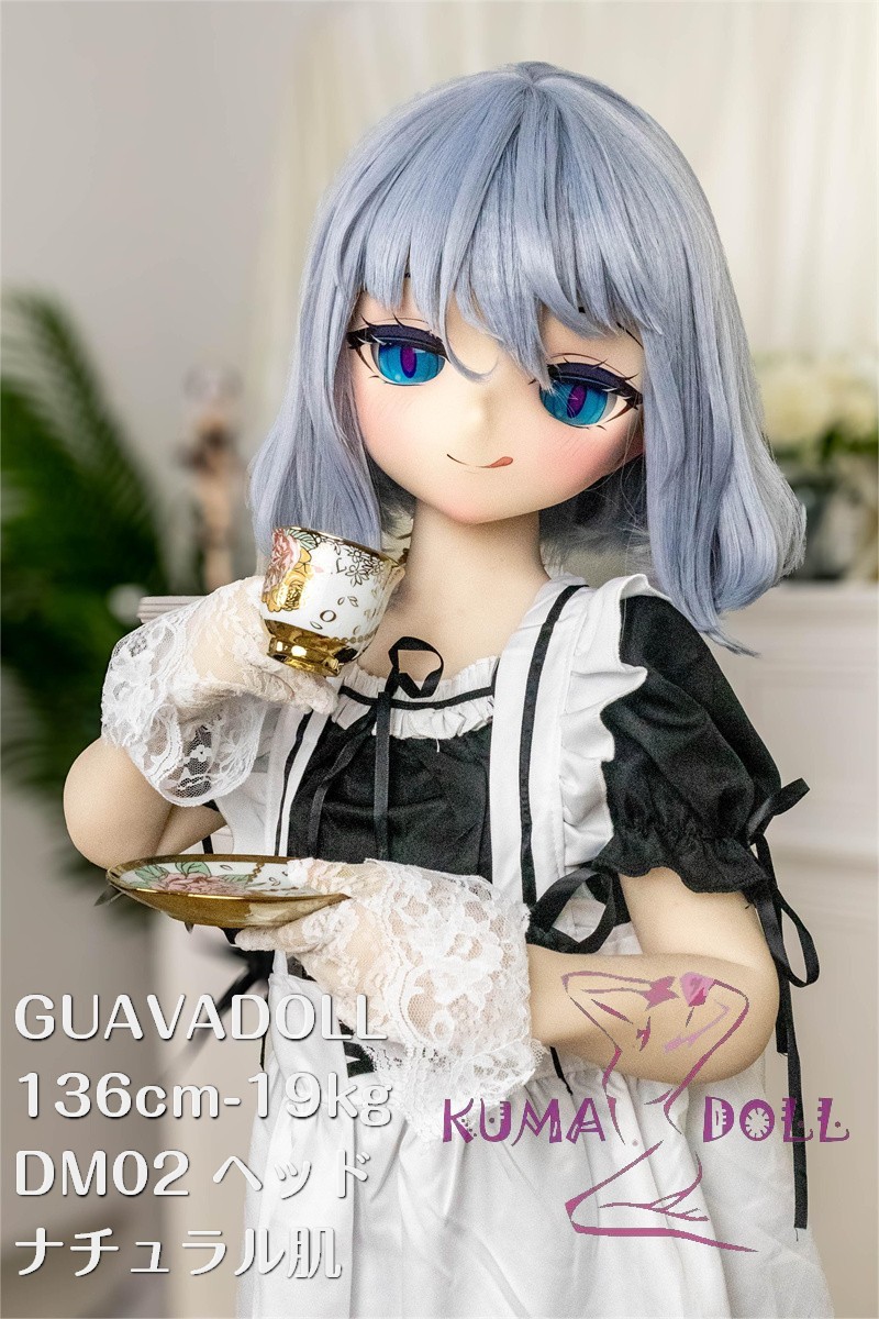 GUAVADOLL アニメドール ソフトビニール製ヘッド+TPE製ボディ 136cm 19KG DM02  ヘッド M16ジョイント メイド服