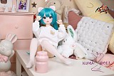 【即納・国内発送・送料無料】MOZU DOLL 85cm Aカップ 小音ちゃん ソフトビニール製頭部 TPE製ボディ 肌色＆眼球色＆メイク＆ウィッグ＆衣装は宣材写真と同じ  6kg
