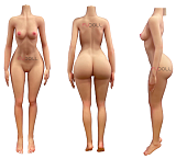 FUDOLL #14頭部 新品登場 ラブドール 150cm Bカップ 高級シリコン頭部 ボディ材質及び身長など選べる